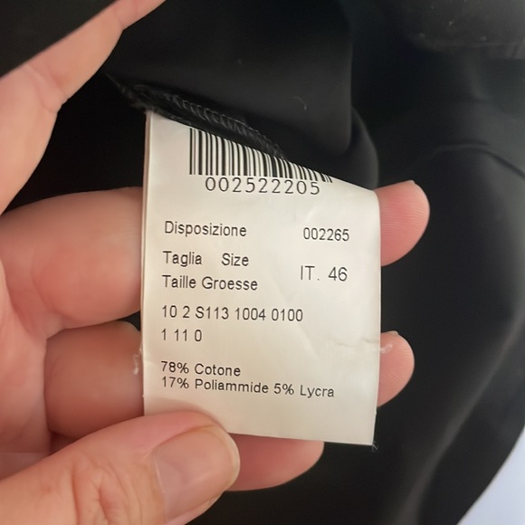 Piazza Sempione Black Skirt - Picture 7 of 8